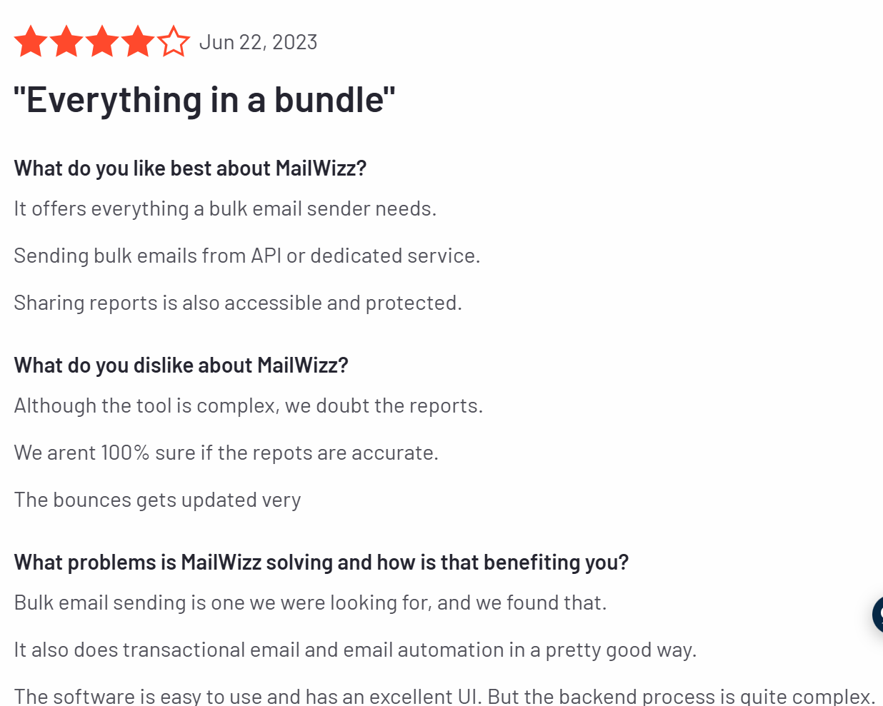 Mailwizz review